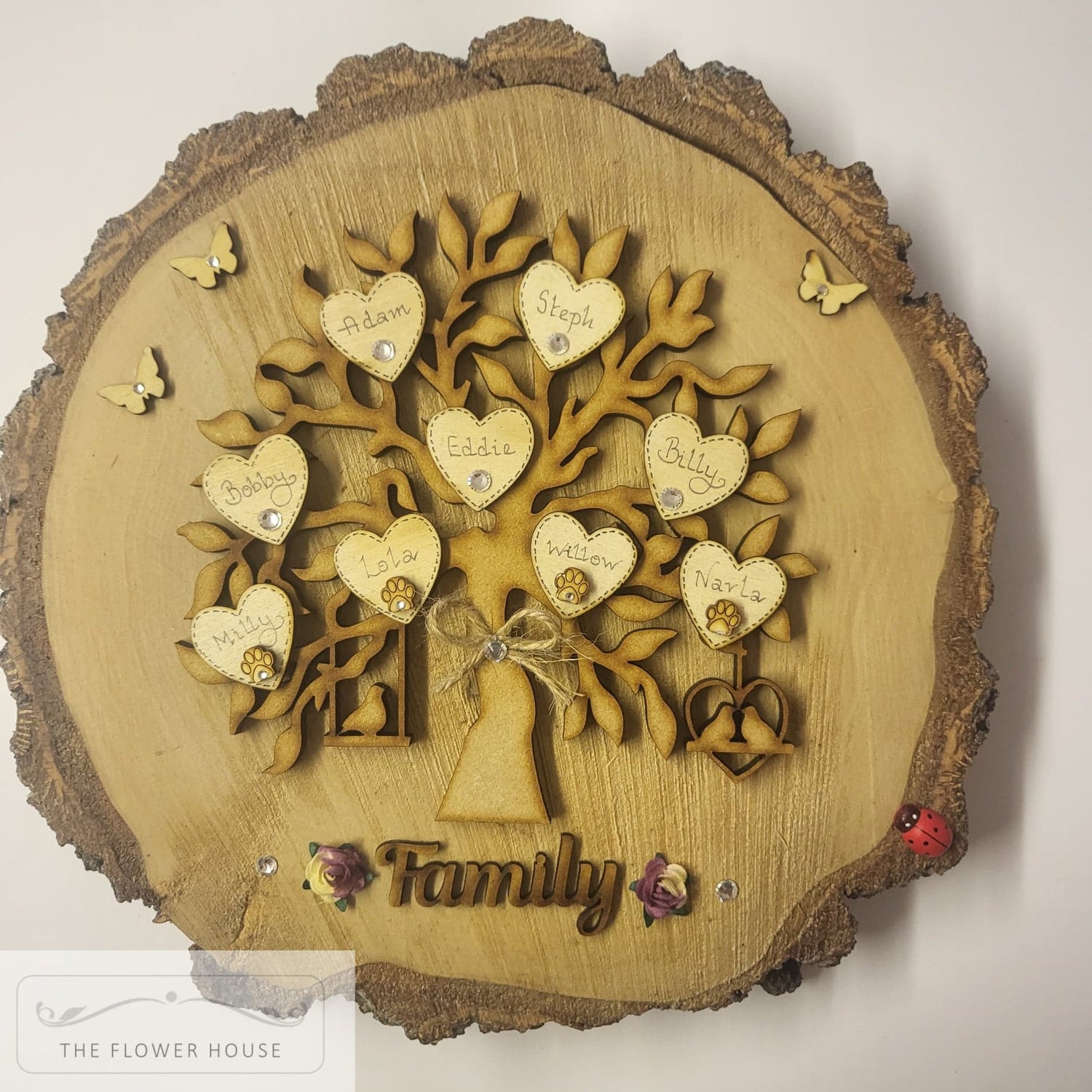 Personalised Family Tree Frames