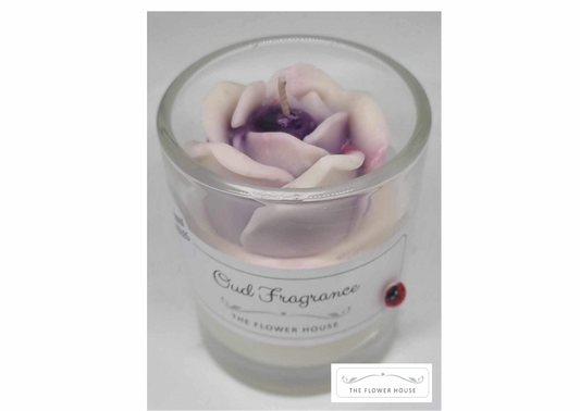 Candle Rose With Single Wick