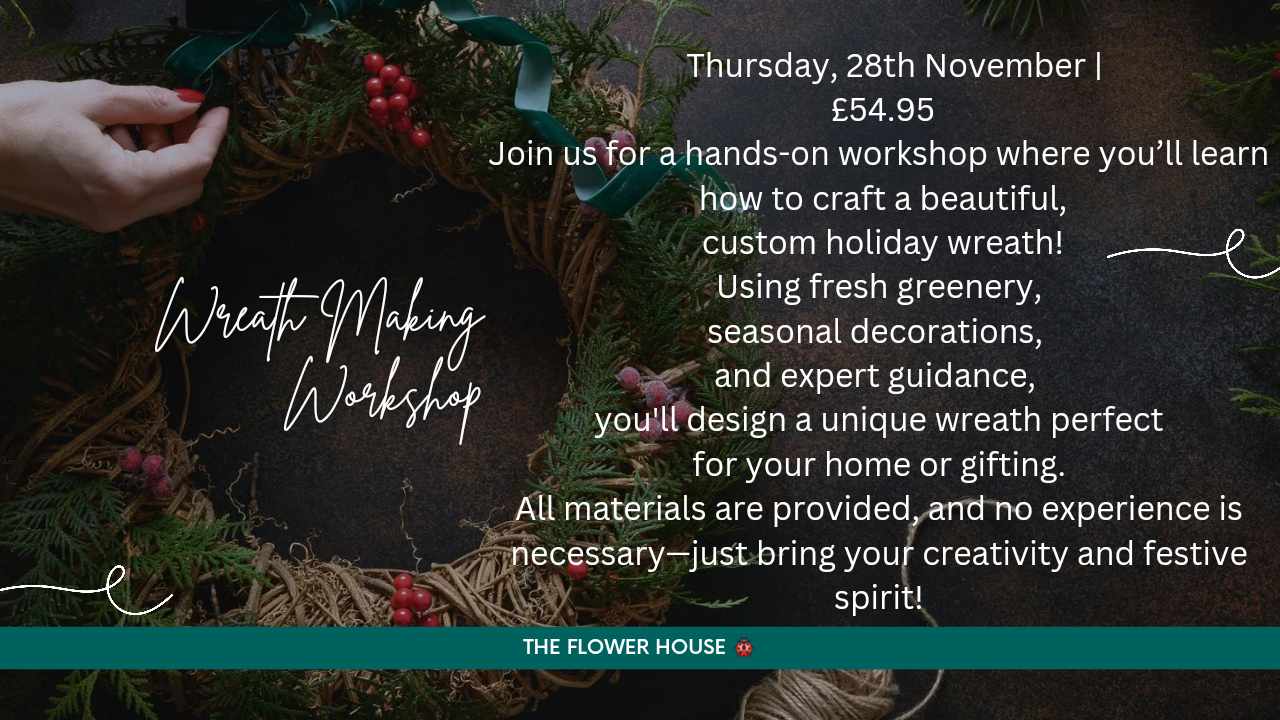 Christmas Wreath Workshop! Deposit