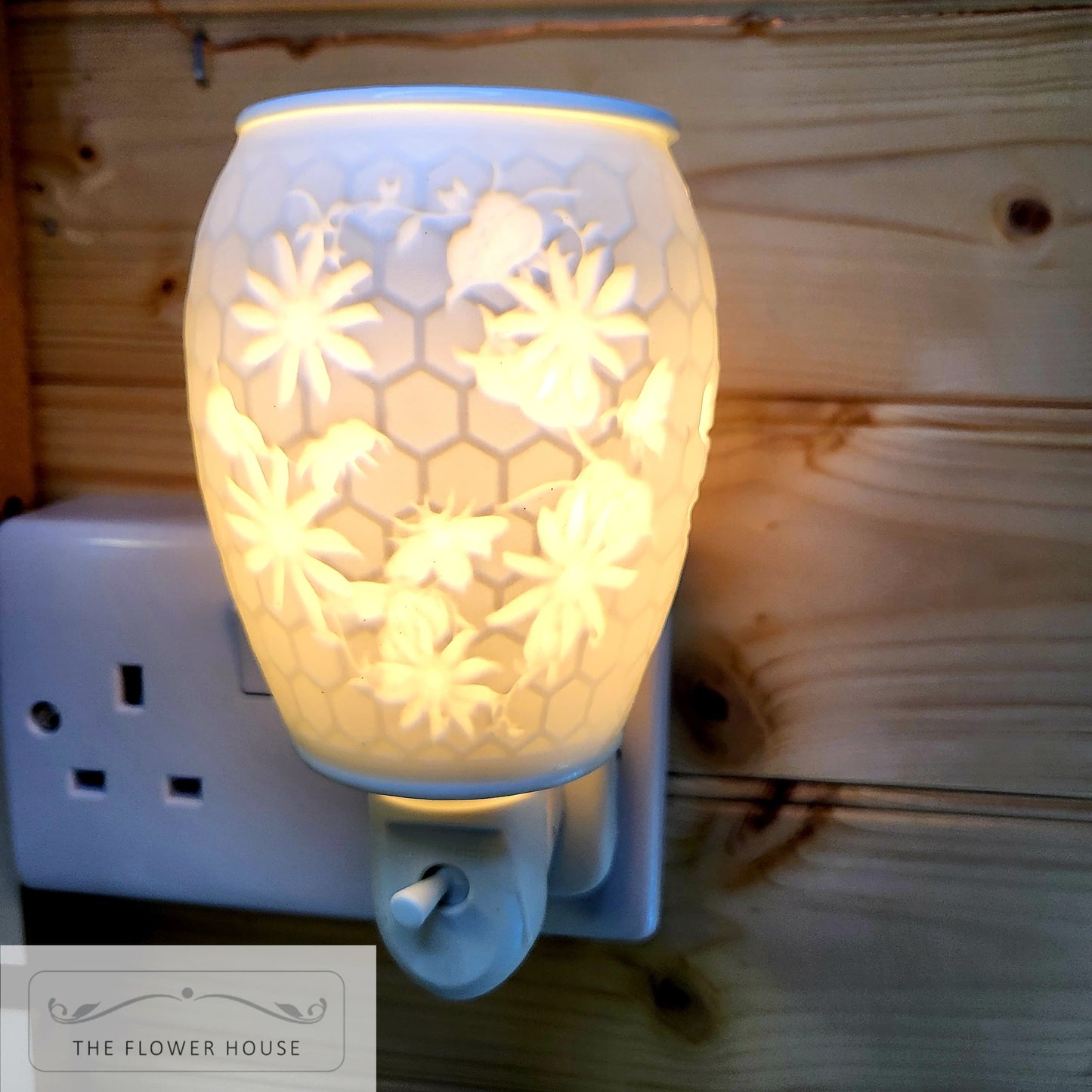 Electric Wall Plug Wax Melt Burner - Bee Design