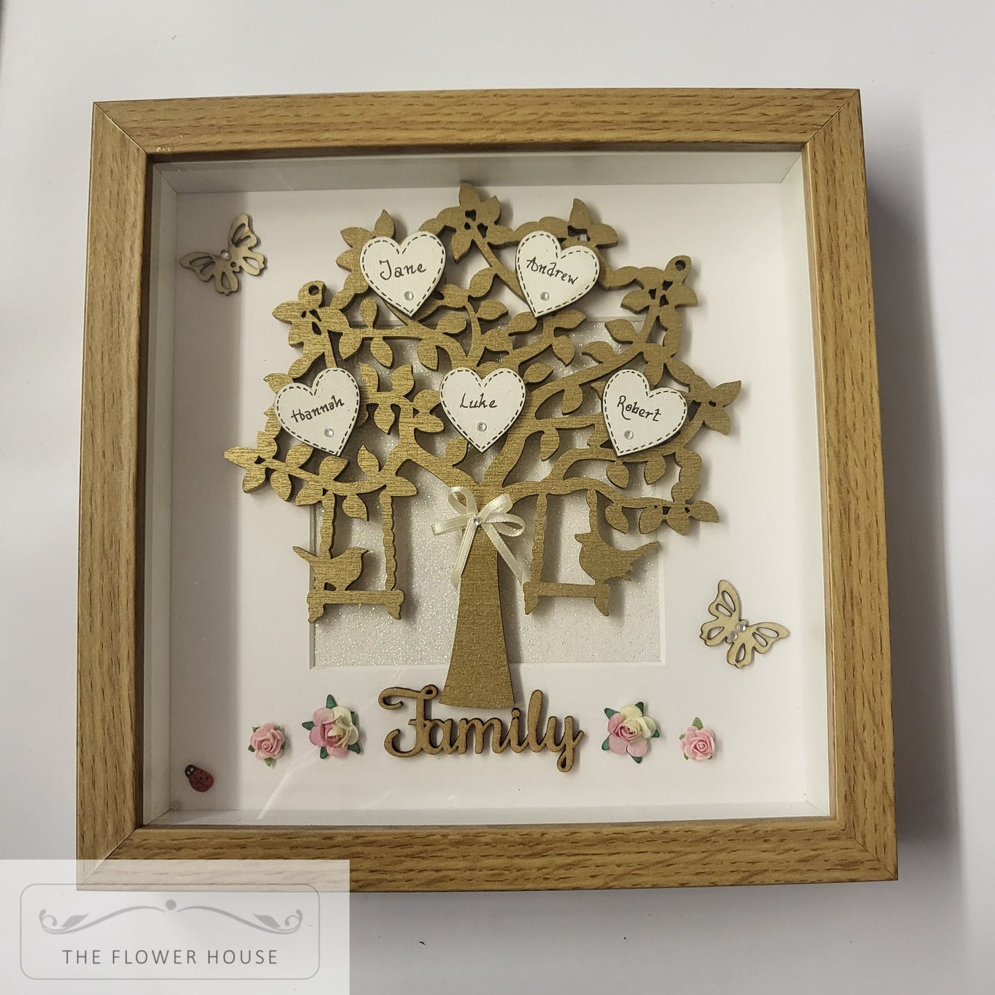 Personalised Family Tree (Up to 7 Names)