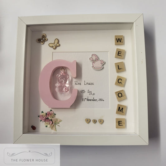 Welcome To The World Personalised Frame