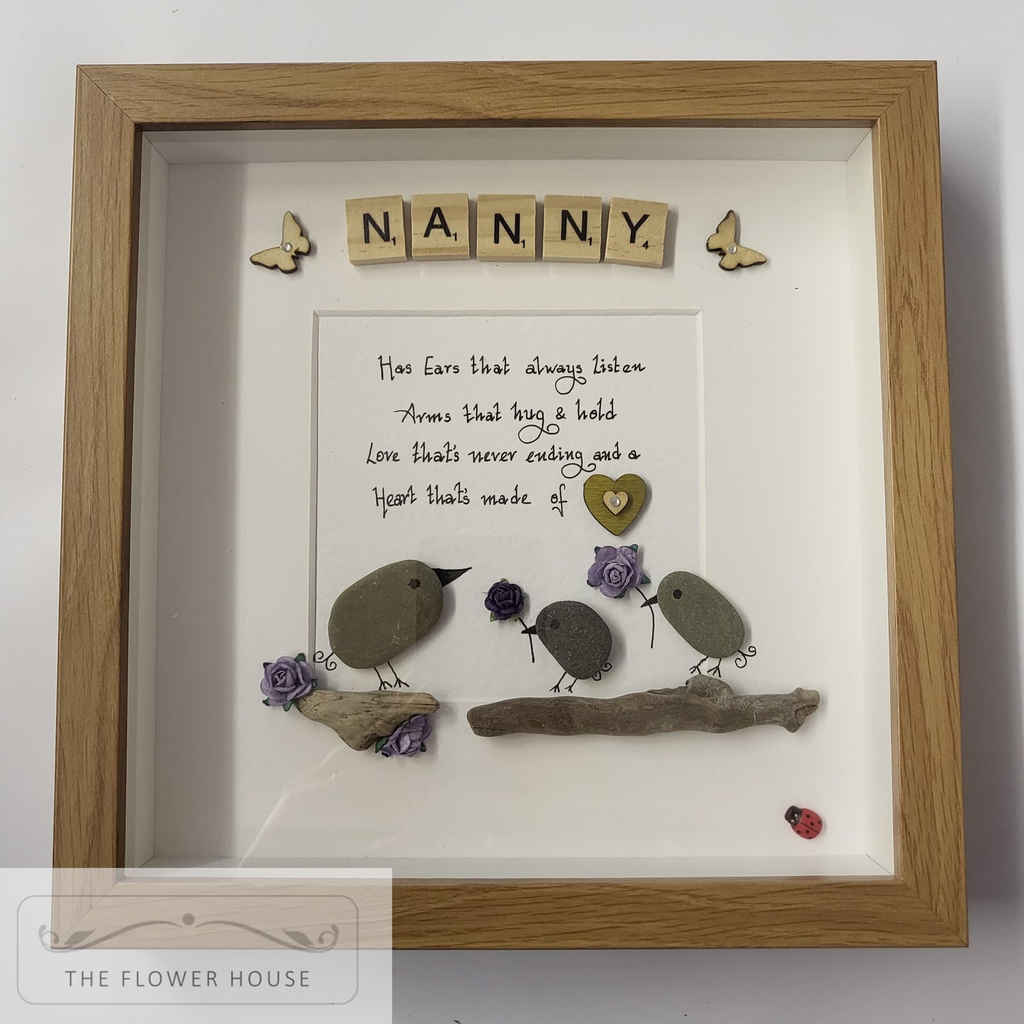 Pebble Art "Nanny"