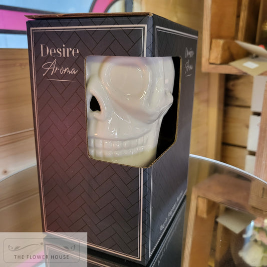 Electric Wall Plug In Wax Melt Burner-Skull Design