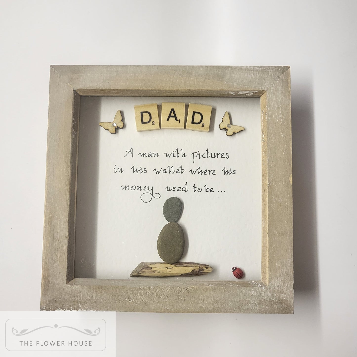 Pebble Art "Dad"